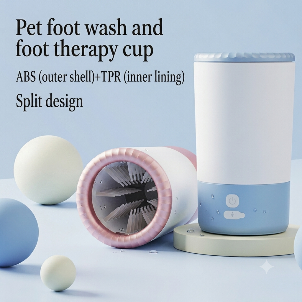 PawPack Electric Paw Cleaner - automatic dog paw washer