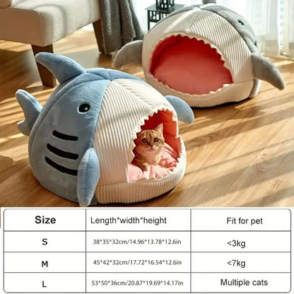 PawPack Shark Bed